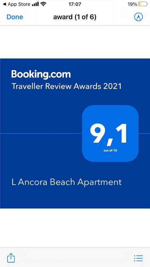خافييا L Ancora Beach Apartment المظهر الخارجي الصورة